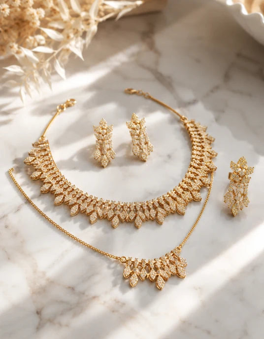 Beautiful Elegant Bridal Jewelry Set