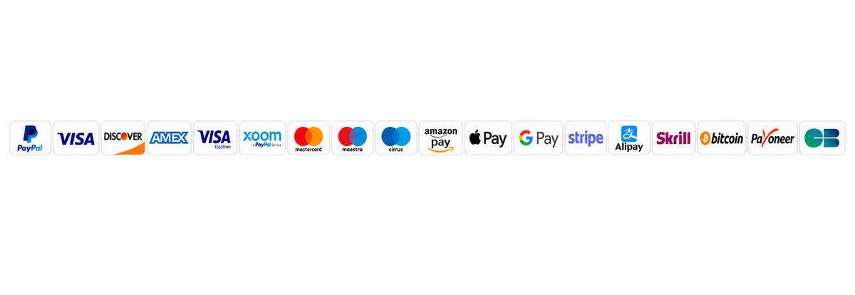 Accepted payment methods