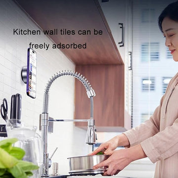 حامل هاتف شفط بالمكنسة الكهربائية